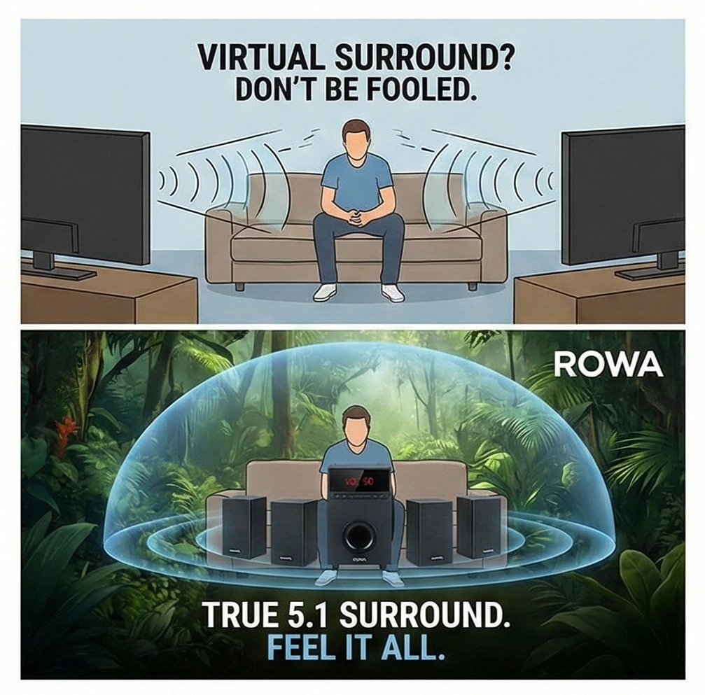 Rowa Singapore RH-7923-5.1 CH Home Theater System