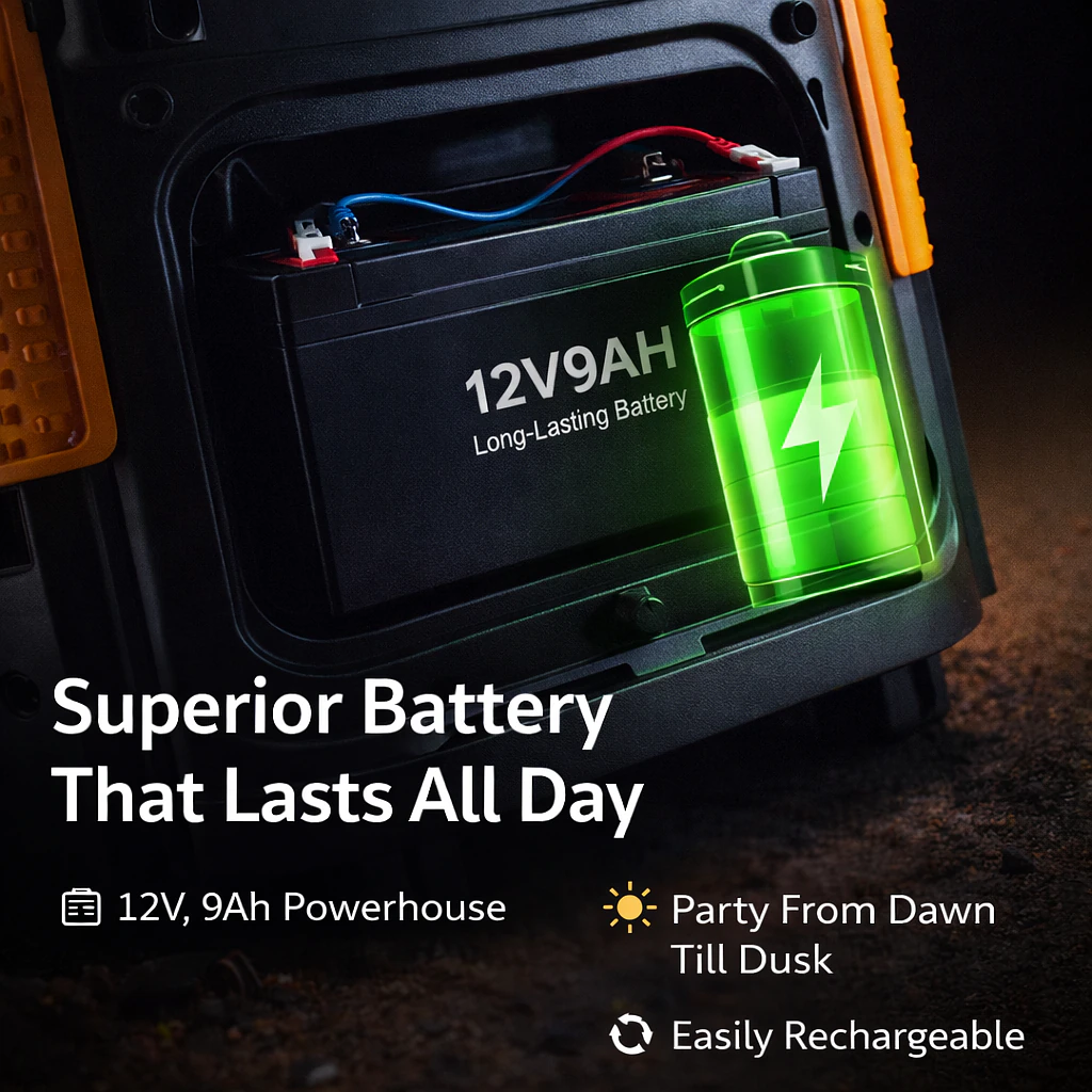 Rowa Singapore RH-EK1203TL Portable Trolley Speaker