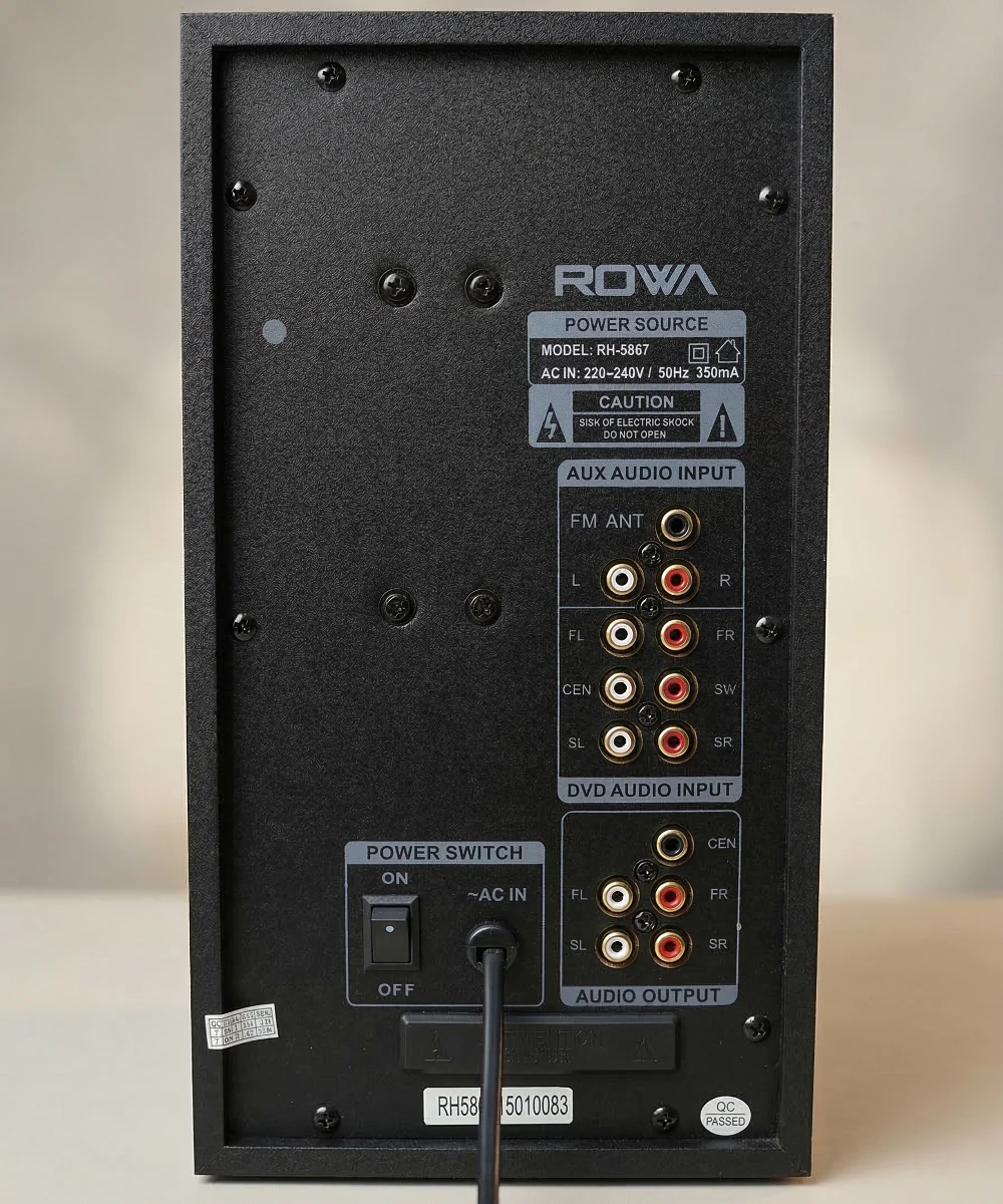 Rowa Singapore RH-5867 5.1 CH Home Theater System - ROWA RH-5867