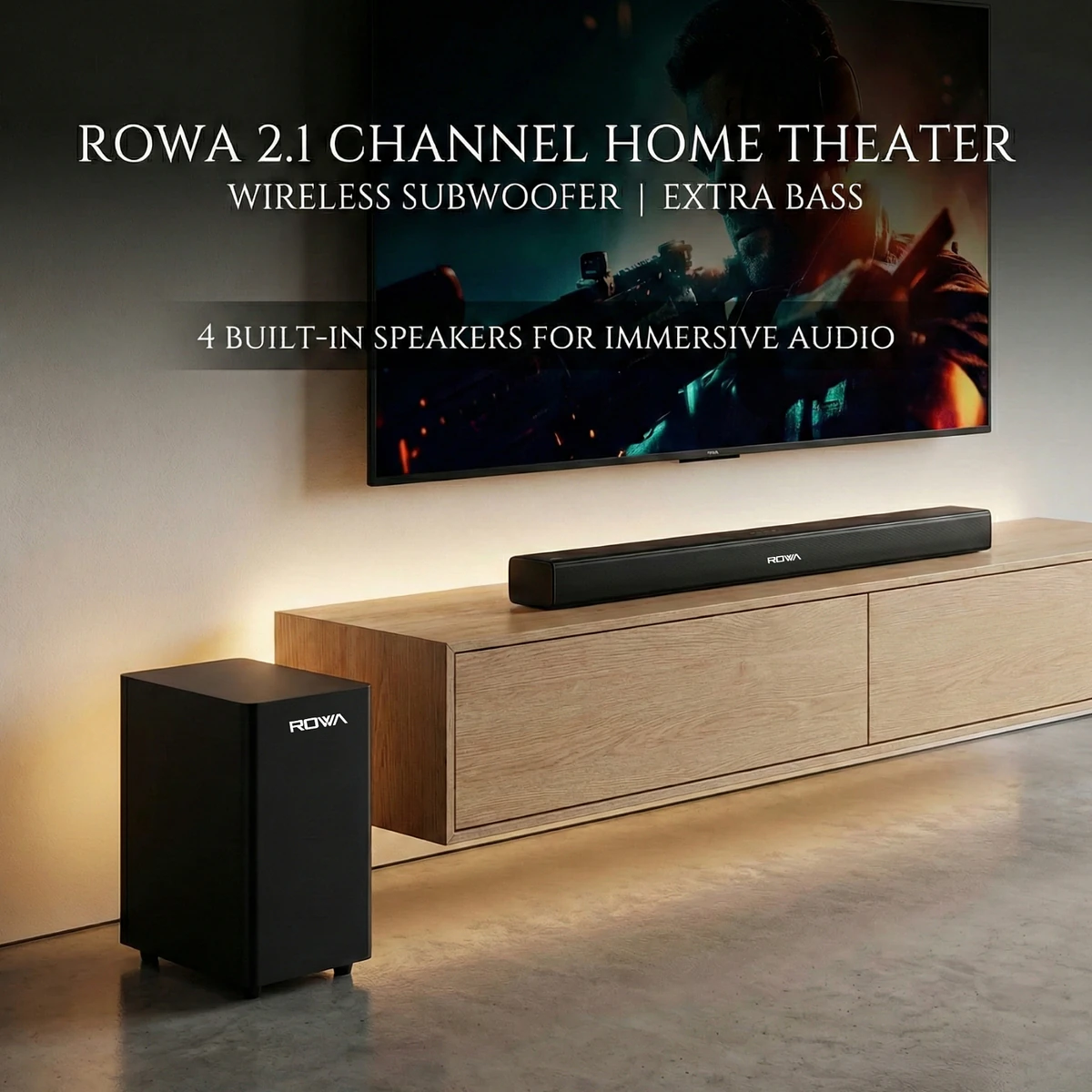 Rowa Singapore RH-EK5005-SBW Soundbar with Woofer