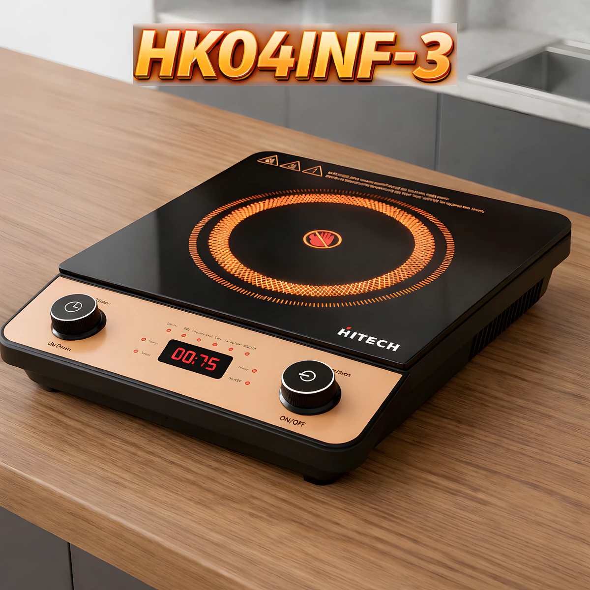 Hitech Malaysia HK04INF-3 Infrared Induction Cooktop