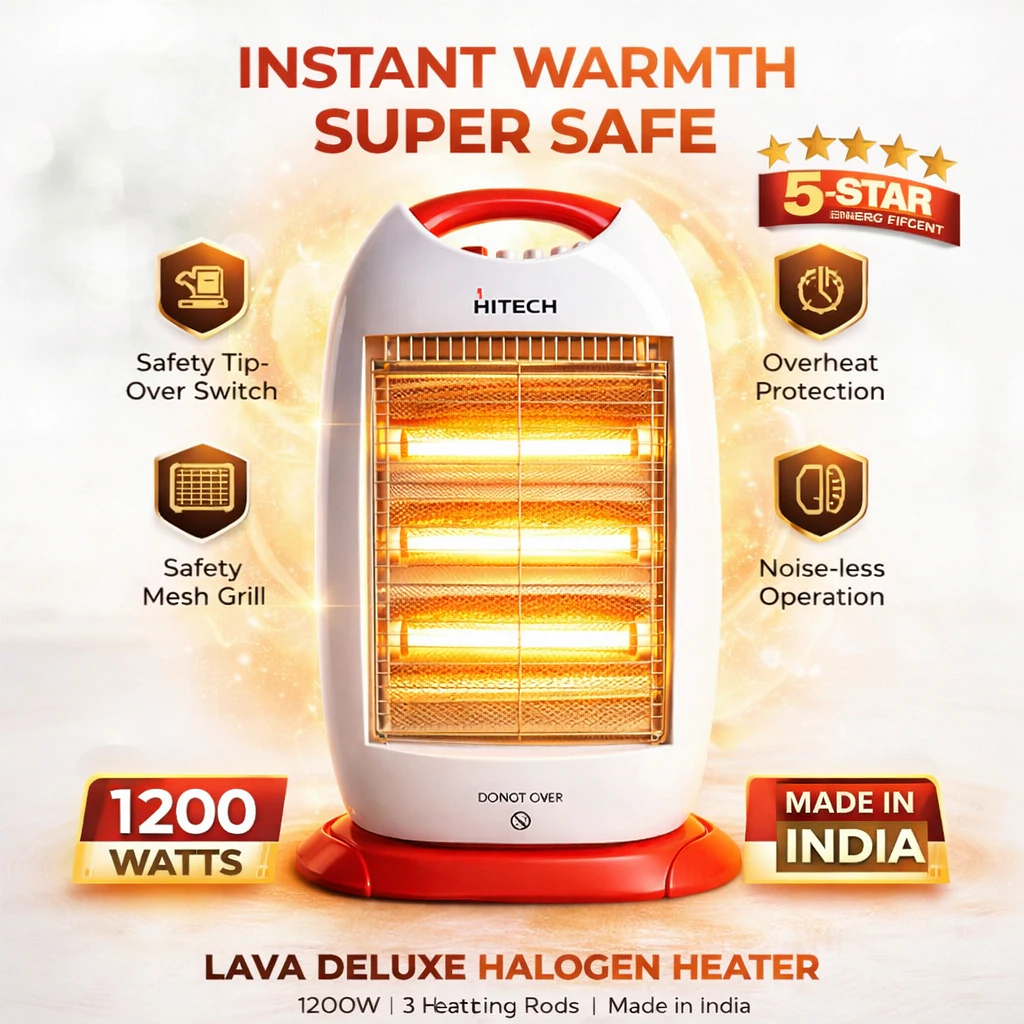 Hitech Malaysia Lava Deluxe Halogen Heater