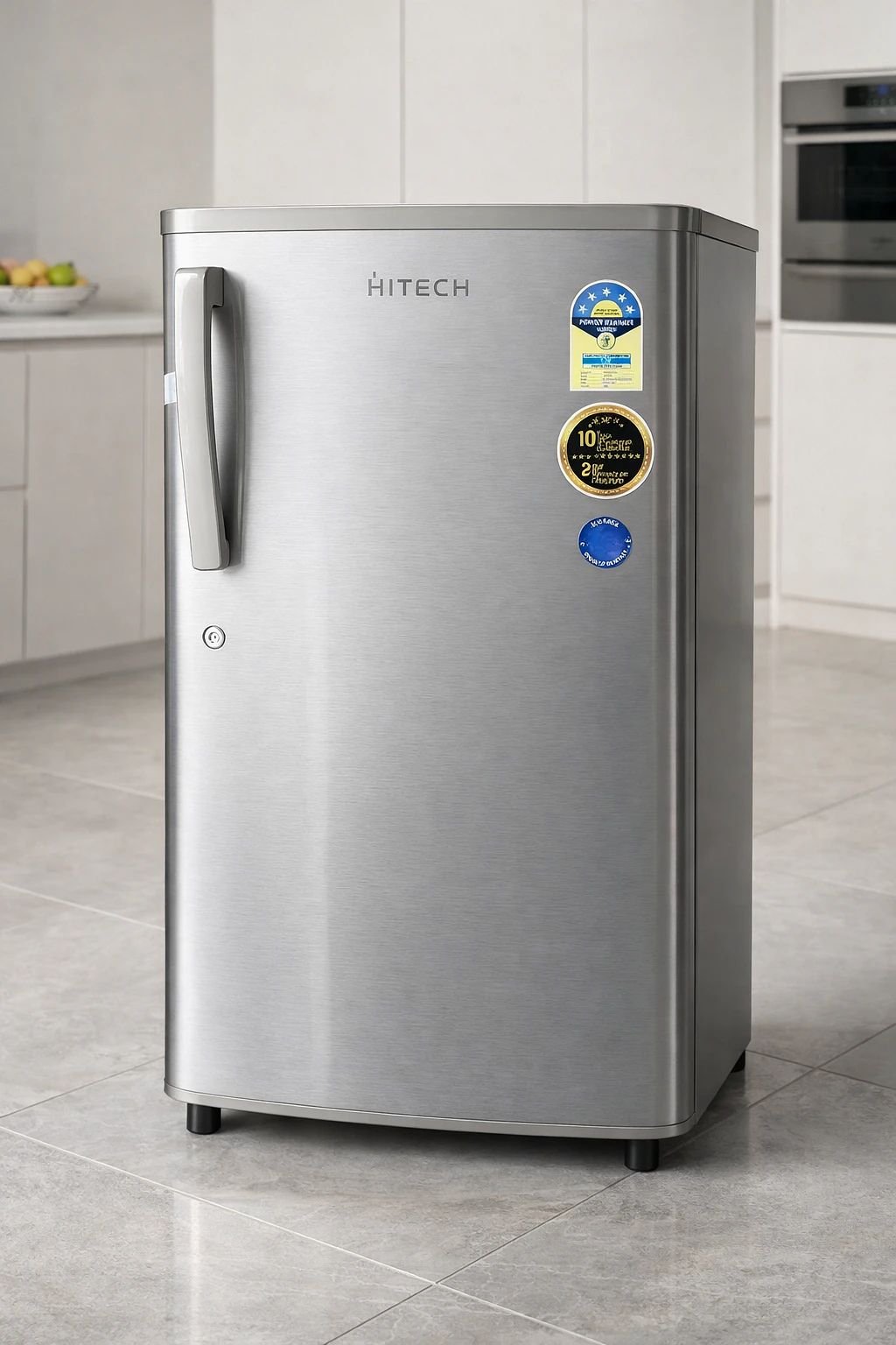 Hitech Malaysia HS-186BSH 186L Gross Single Door Refrigerator - Hitech 186L (175L Net) Single Door Refrigerator HS-186BSH