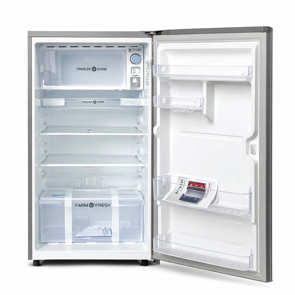 Hitech Malaysia HS-186RDS 186L Gross Single Door Refrigerator