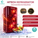 Hitech Malaysia 225L Gross Single Door Refrigerator - Hitech Malaysia 225L Gross Single Door Refrigerator HS-225CML HS-225CBL