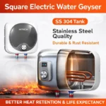 Hitech Malaysia 15 Ltr Square Electric Water Heater Geyser - Instant Plus Electric Water Heater Geyser - Image 6