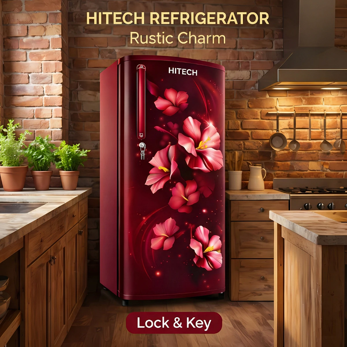 Hitech Malaysia 225L Gross Single Door Refrigerator - Hitech Malaysia 225L Gross Single Door Refrigerator HS-225CML HS-225CBL