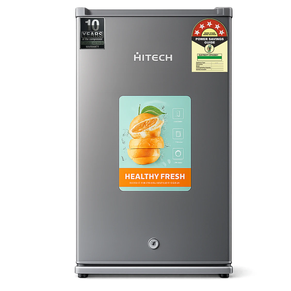 Hitech Malaysia HS-132LDT 132L gross Compact Single Door Refrigerator