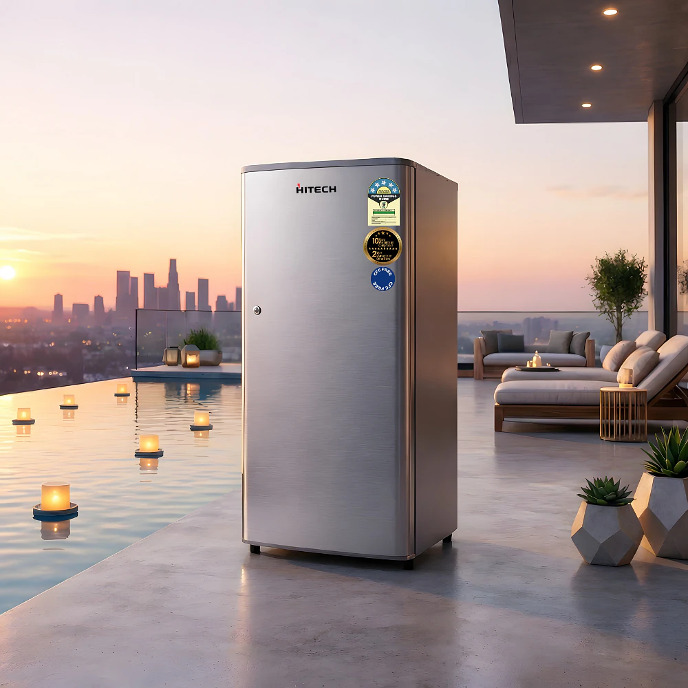 Hitech Malaysia HS-140BSH 140L Gross Single Door Refrigerator