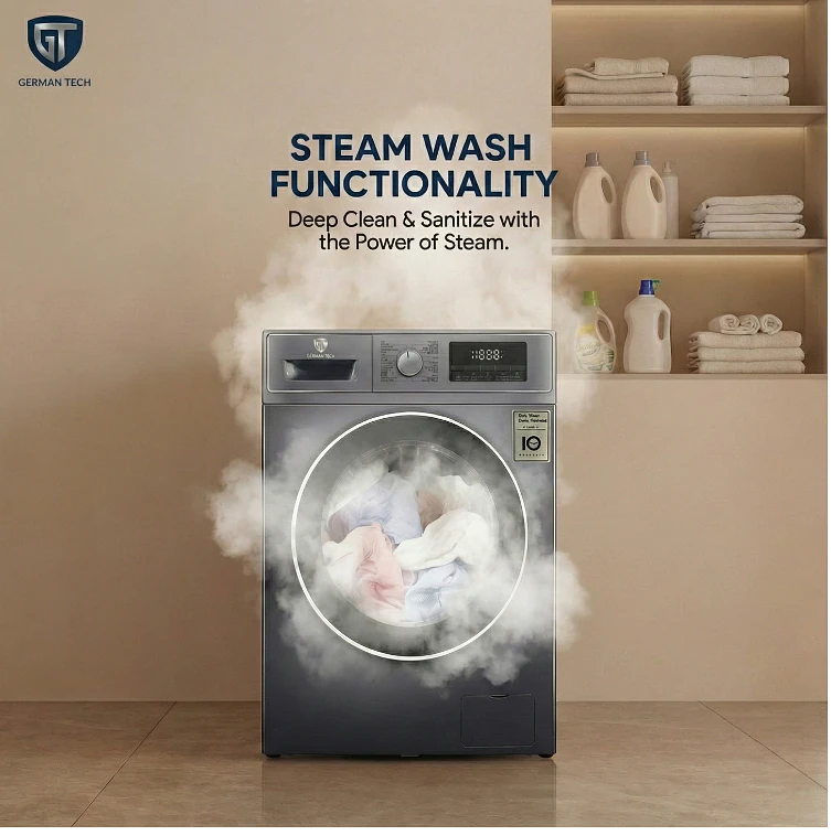 German Tech 8KG Washing Machine Fully Automatic - GT-8KG-DD