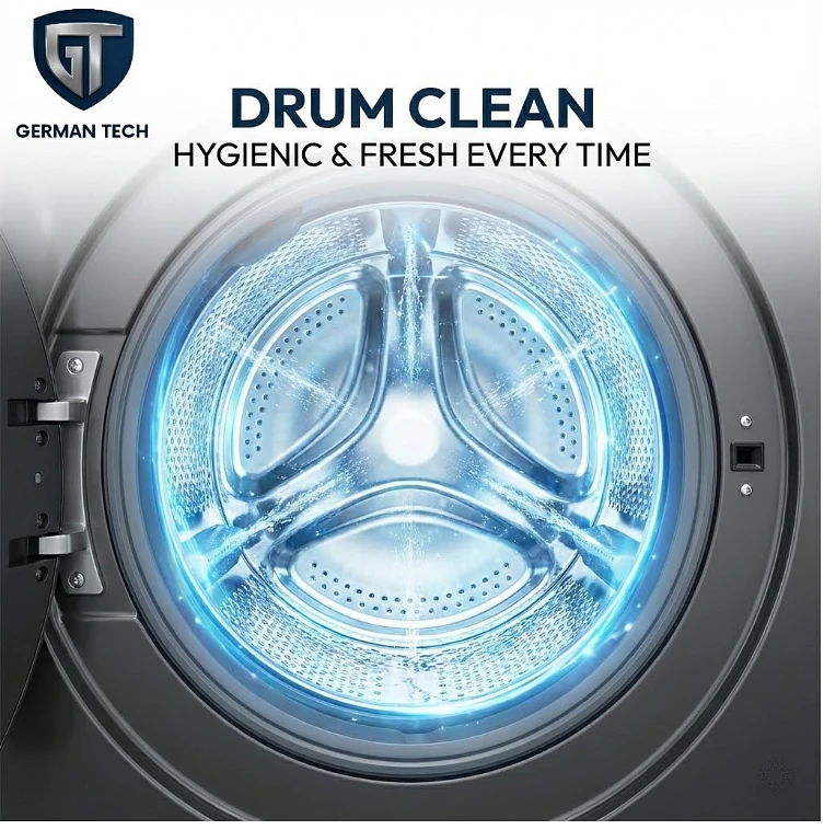 German Tech 12KG Washing Machine Fully Automatic - GT-12KG-DD