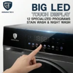 German Tech 10KG Washing Machine Fully Automatic - GT-10KG-DD - Image 4
