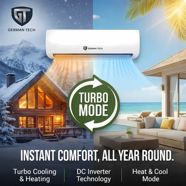 German Tech 1 Ton Smart Inverter AC GT - GT-1TON-AC - Nova Hub (7)