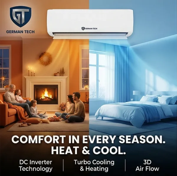 German Tech 1 Ton Smart Inverter AC GT - GT-1TON-AC - Nova Hub (8)
