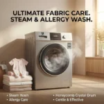 German Tech 7.5KG Washing Machine  Fully Automatic - 7.5KG-BLDC - Image 5