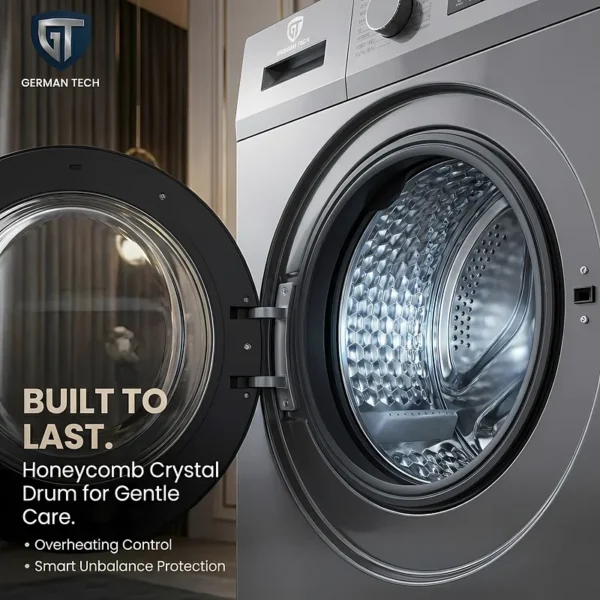 German Tech 8 KG Washing Machine Fully Automatic - GT-8KG-DD - Nova Hub (2)
