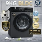 German Tech 9KG Washing Machine Fully Automatic - GT-9KG-BLDC