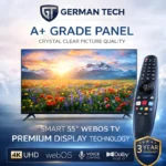 German Tech 55 Inch Smart TV GT55DWB109UHD - Image 3