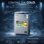 Hitech Malaysia HACF-127FS 127L Convertible Chest Freezer - Image 3