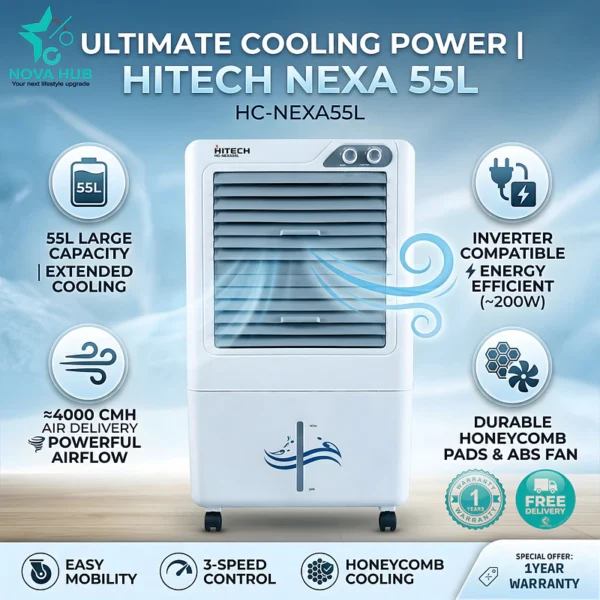 Hitech Malaysia HC-NEXA55L 55L Air Cooler