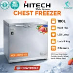 Hitech Malaysia HCF-180SD(G) 180L Convertible Chest Freezer