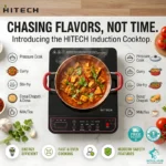 Hitech HK04IND-1 2000W Smart Induction Cooktop - Image 4