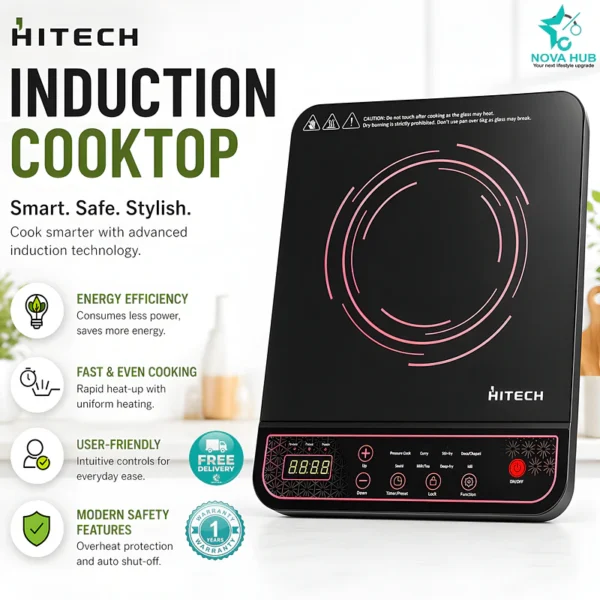 Hitech HK04IND-1 2000W Smart Induction Cooktop