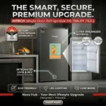 Hitech Malaysia HS-132LDT 132L gross Compact Single Door Refrigerator - Image 5