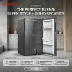 Hitech Malaysia HS-132LDT 132L gross Compact Single Door Refrigerator - Image 3