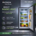 Hitech Malaysia HS-132LDT 132L gross Compact Single Door Refrigerator - Image 7