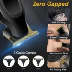 Solimpia HT-6267 Cordless Hair Beard Trimmer For men— Grooming kit for men - Image 5