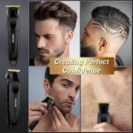 Solimpia HT-6267 Cordless Hair Beard Trimmer For men— Grooming kit for men - Image 4