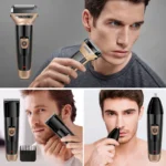 SOLIMPIA HT-672 3 in1 Powerful hair and beard trimmer for men - SOLIMPIA HT-672 3-in-1 Trimmer for men - Nova Hub (4)
