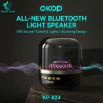 OKOP KP-823 Subwoofer Portable Bluetooth Speaker with RGB led Light