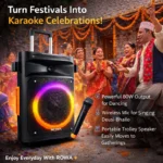 Rowa Singapore RH-EK1203TL Portable Trolley Speaker - Image 4