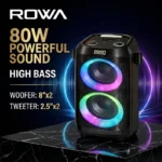 Rowa Singapore RH-EK802PS Dual 8" Portable Party Speaker - Image 7