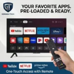German Tech Combo: 43 Inch Smart TV (GT43S109FHD)+ OKOP 20 W Bluetooth PC TV Soundbar Special Offer - GT-43S109HD - Image 5