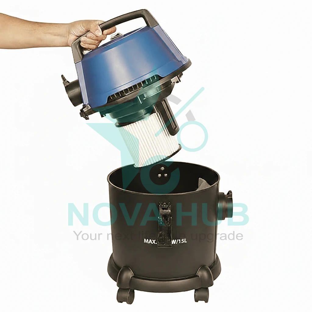 Hitech Malaysia 1800 W Drum Vacuum Vaccum Cleaner for home with Blower - HITECH HDVC15L1800W