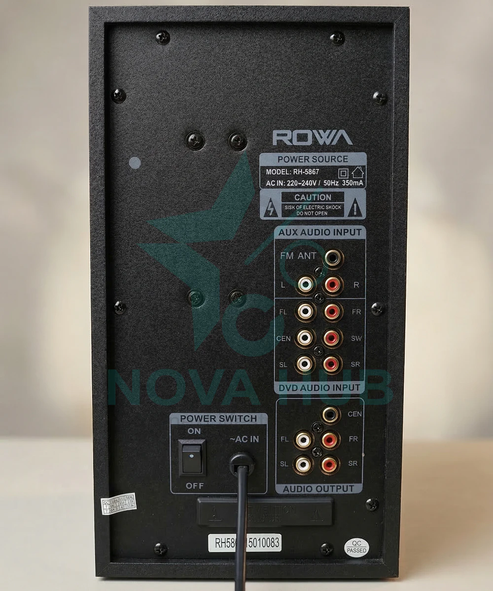 Rowa Singapore RH-5867 5.1 CH Home Theater System - ROWA RH-5867