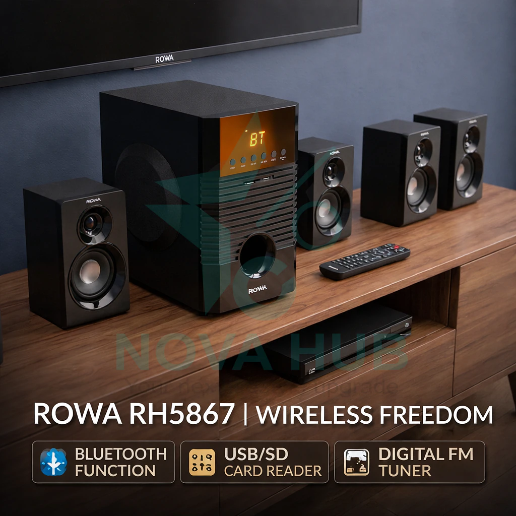 Rowa Singapore RH-5867 5.1 CH Home Theater System - ROWA RH-5867