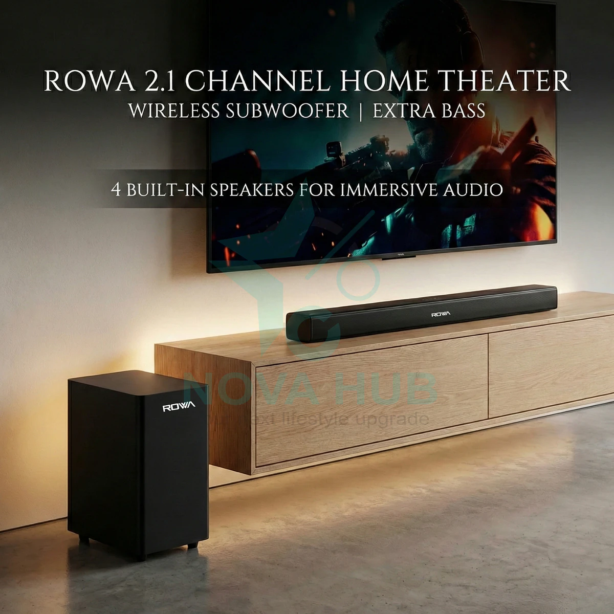 Rowa Singapore Rh-Ek5005-Sbw Soundbar With Woofer 3 Rowa Singapore RH-EK5005-SBW Soundbar with Woofer
