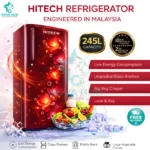 Hitech Malaysia 245 L Gross Single Door Refrigerator - Hitech Malaysia 245L Gross Single Door Refrigerator HS-245CML HS-245CBL - Image 2