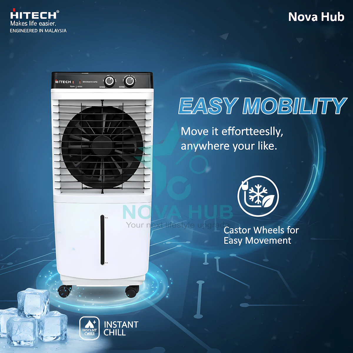 Hitech Malaysia Hcp-Nexa50L Personal Air Cooler Fan - Hitech Personal Air Cooler Hcp-Nexa50L 2 Hitech Malaysia HCP-NEXA50L Personal Air Cooler Fan - Hitech Personal Air Cooler HCP-NEXA50L