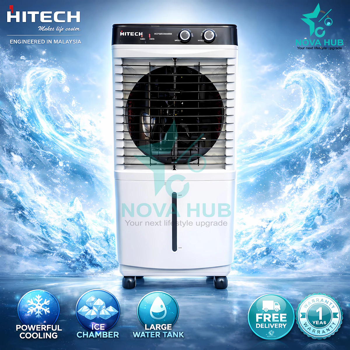Hitech Malaysia Hcp-Nexa50L Personal Air Cooler Fan - Hitech Personal Air Cooler Hcp-Nexa50L 1 Hitech Malaysia HCP-NEXA50L Personal Air Cooler Fan - Hitech Personal Air Cooler HCP-NEXA50L