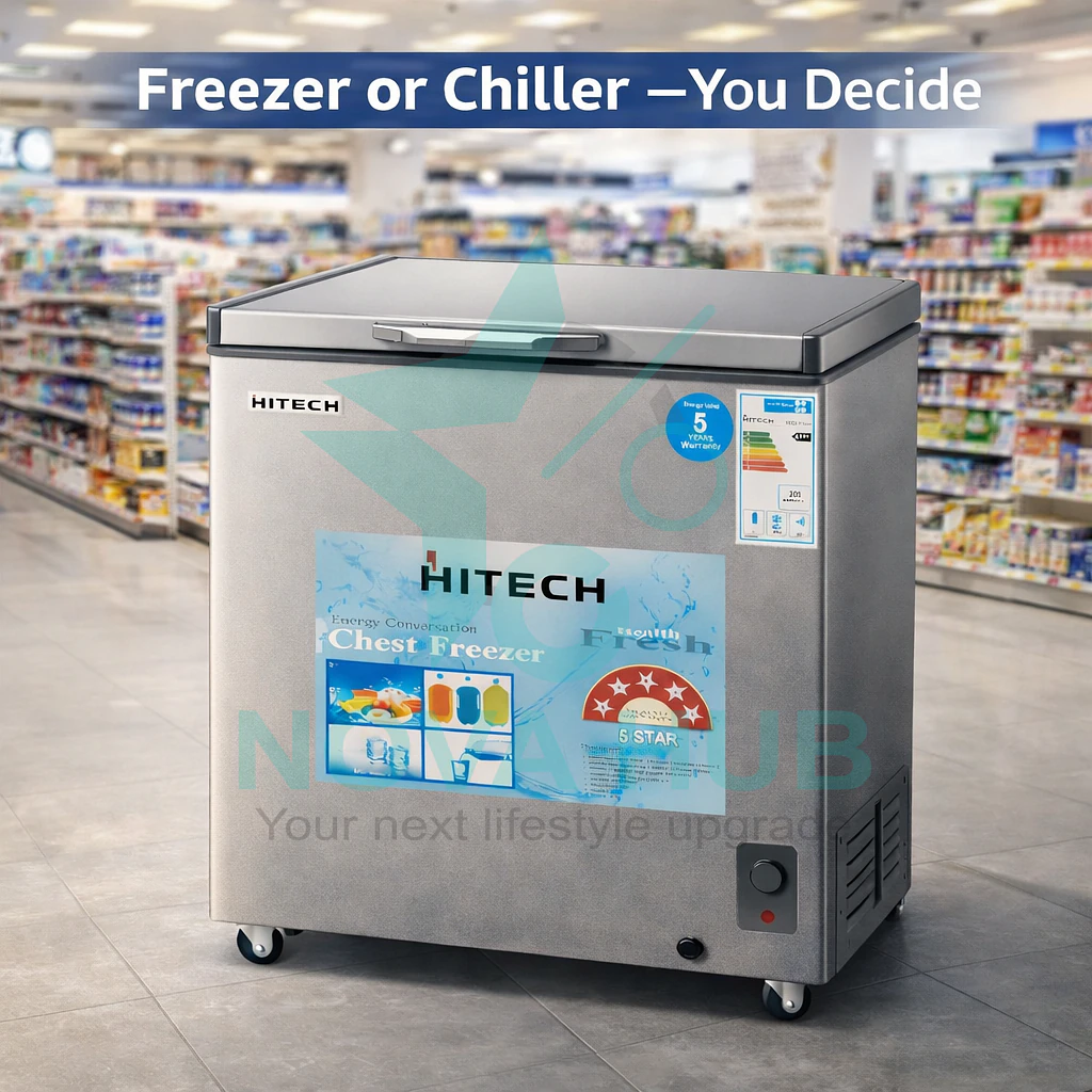 Hitech Malaysia HACF-178DS 178 L Convertible Chest Freezer