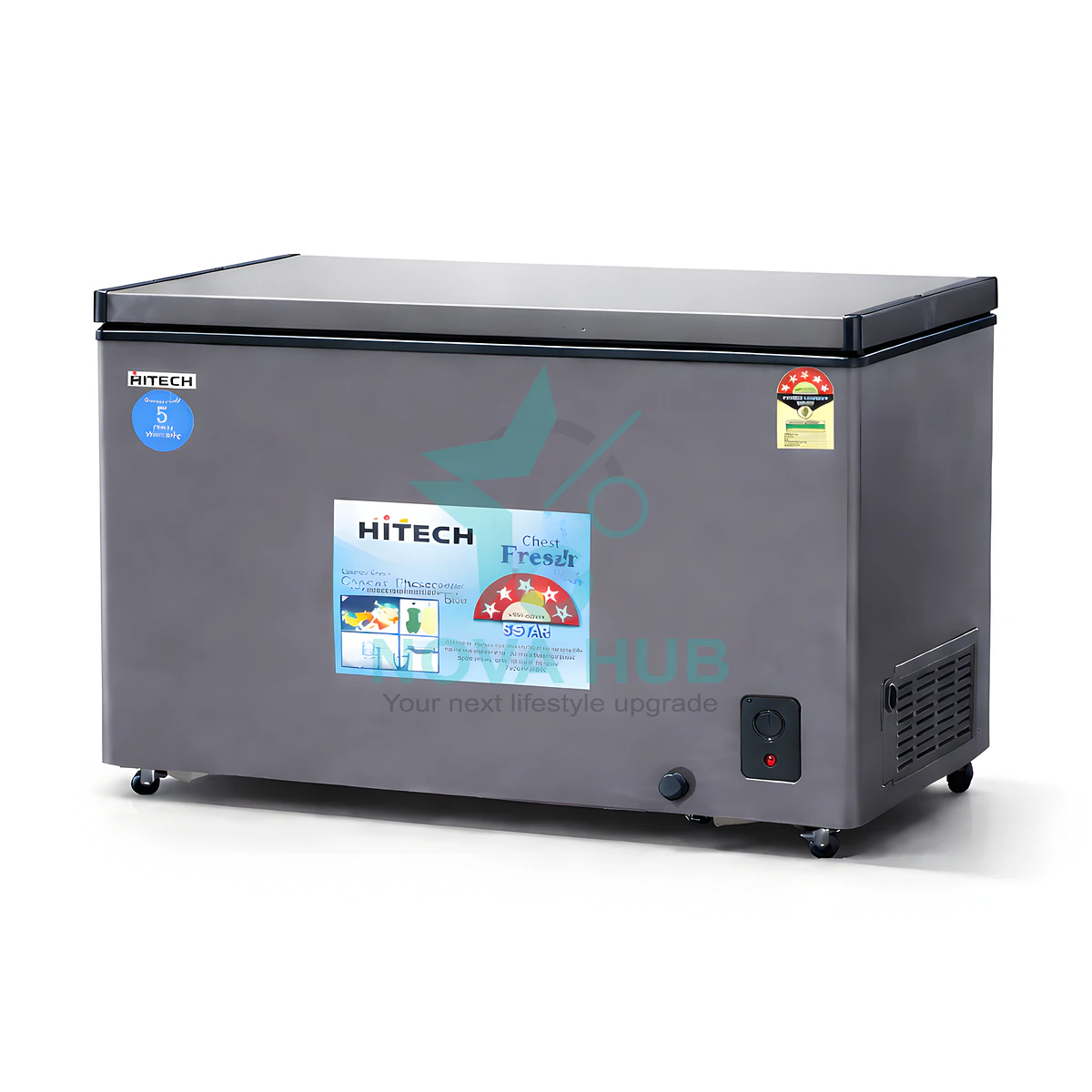 Hitech Malaysia Hacf-340Fs 340 L Convertible Chest Freezer 4 Hitech Malaysia HACF-340FS 340 L Convertible Chest Freezer