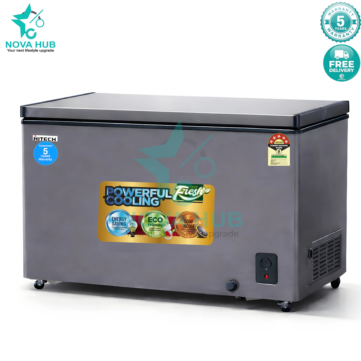 Hitech Malaysia Hacf-340Fs 340 L Convertible Chest Freezer 3 Hitech Malaysia HACF-340FS 340 L Convertible Chest Freezer