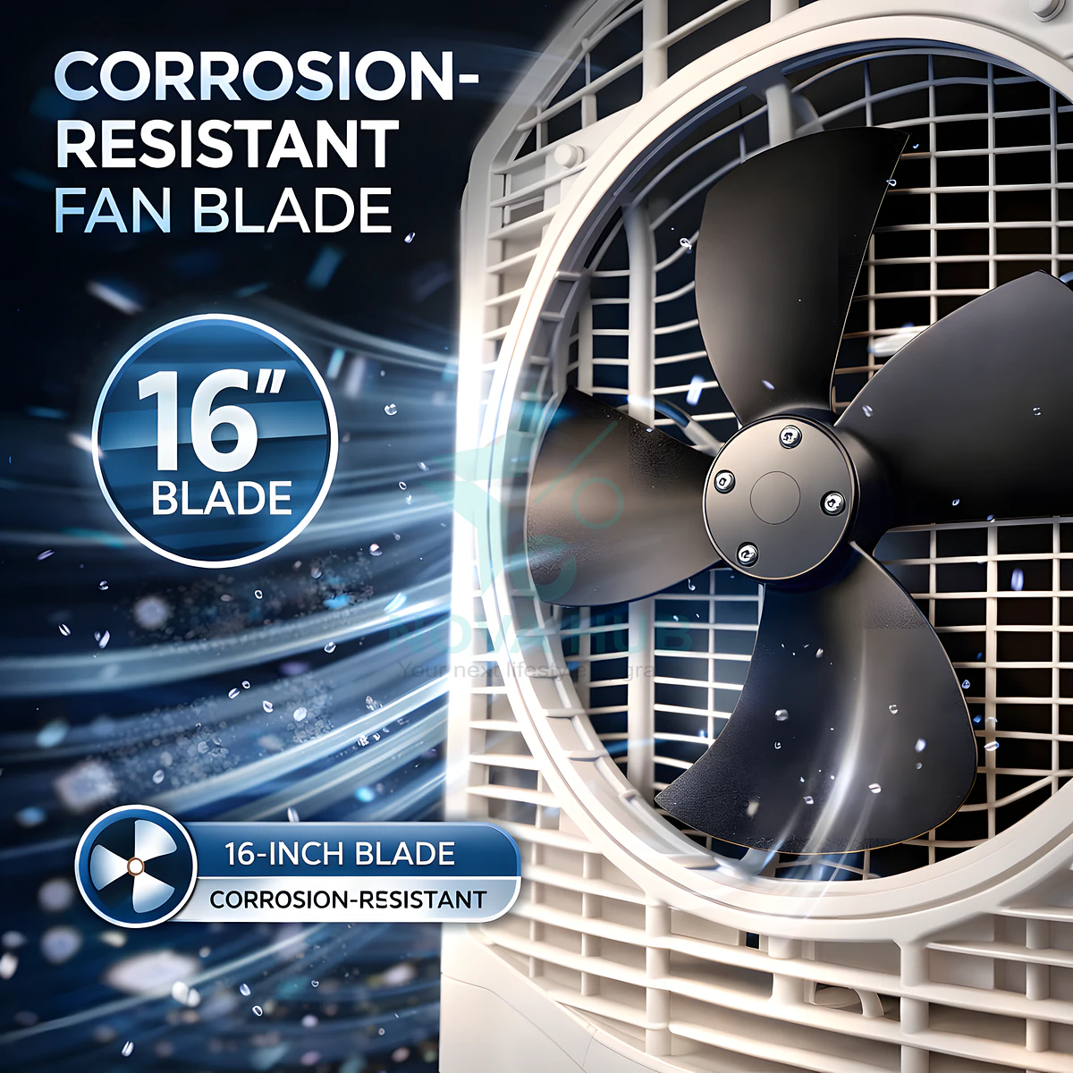 Hitech Malaysia Hc-Nexa55L 55 L Air Cooler Fan 2 Hitech Malaysia HC-NEXA55L 55 L Air Cooler Fan