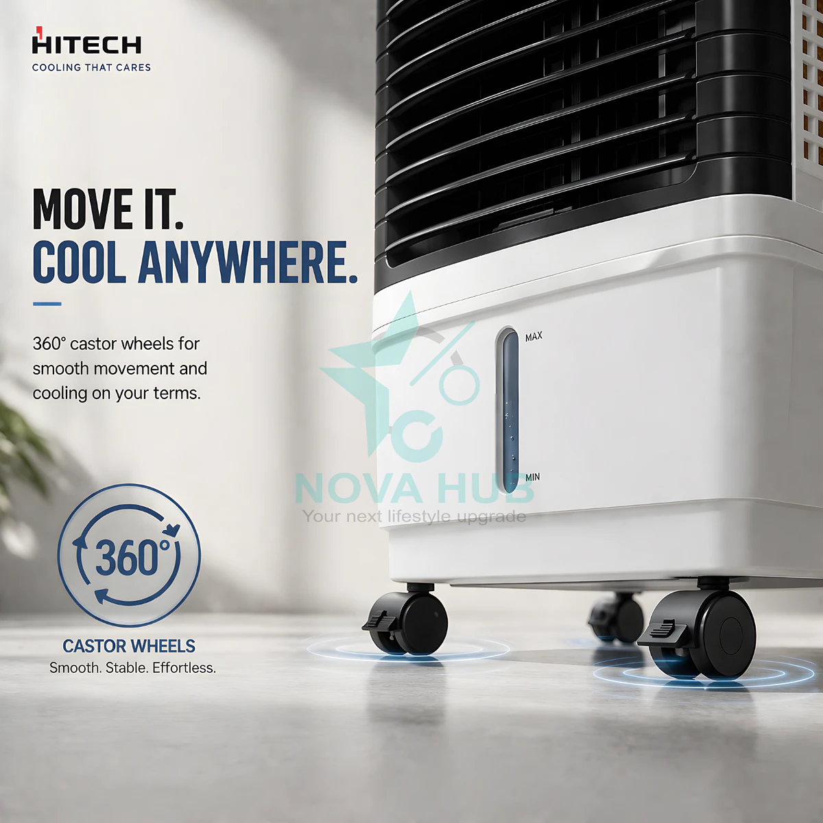 Hitech Malaysia Hc-Nexa 65 L / 85 L Air Cooler Fan With Ice Chamber - Hc-Nexa65L / Hc-Nexa85L 6 Hitech Malaysia HC-NEXA 65 l / 85 L Air Cooler Fan with Ice chamber - HC-NEXA65L / HC-NEXA85L