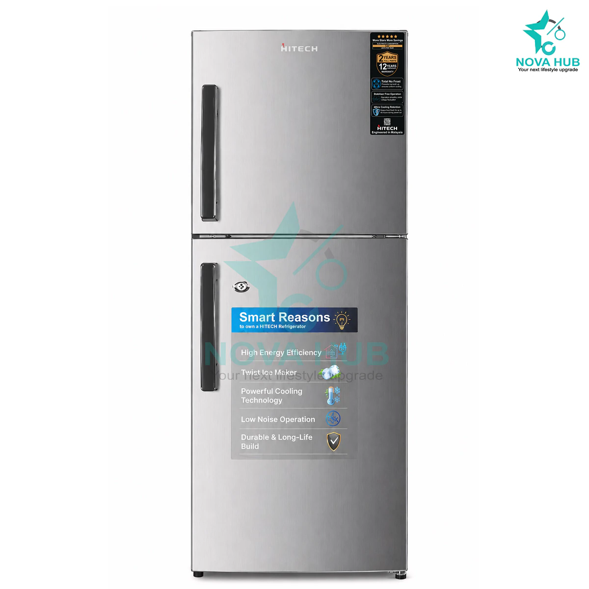 Hitech Malaysia Hrd-294Shm 294 L Double Door Refrigerator 1 Hitech Malaysia HRD-294SHM 294 L Double Door Refrigerator